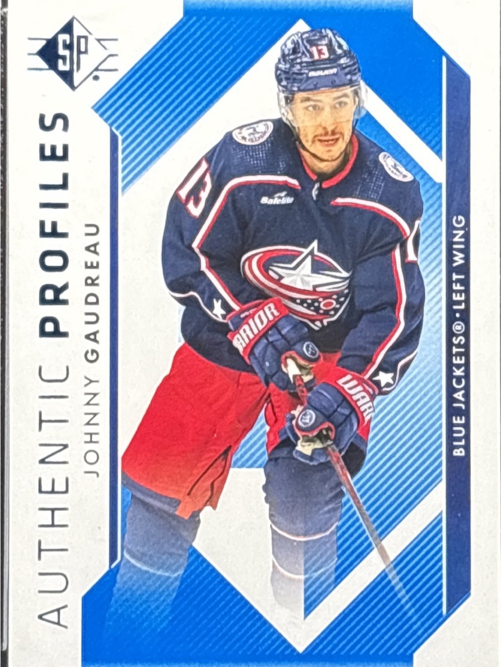 Upper Deck Johnny Gaudreau Hockey Trading Card